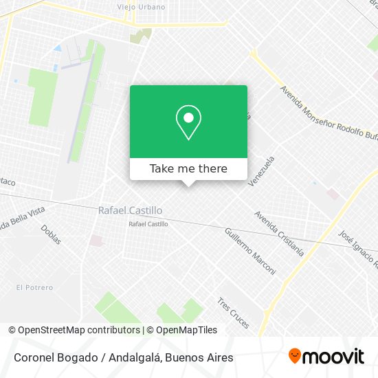 Coronel Bogado / Andalgalá map