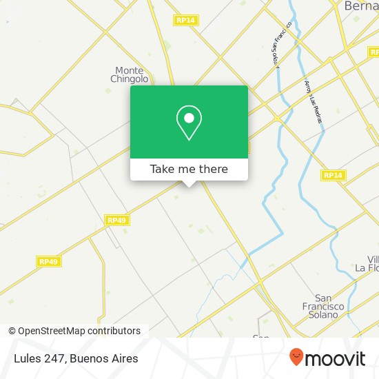 Lules 247 map