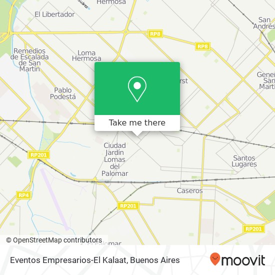 Eventos Empresarios-El Kalaat map