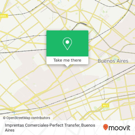 Mapa de Imprentas Comerciales-Perfect Transfer