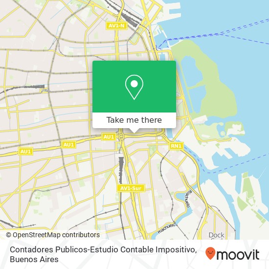 Contadores Publicos-Estudio Contable Impositivo map