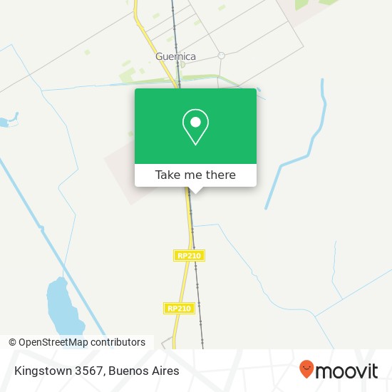 Mapa de Kingstown 3567