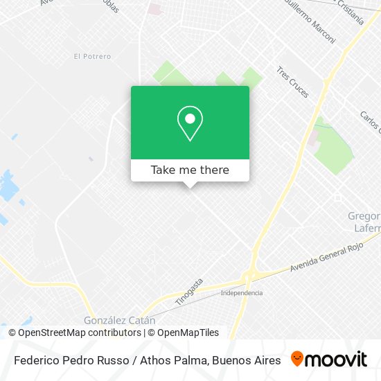 Mapa de Federico Pedro Russo / Athos Palma
