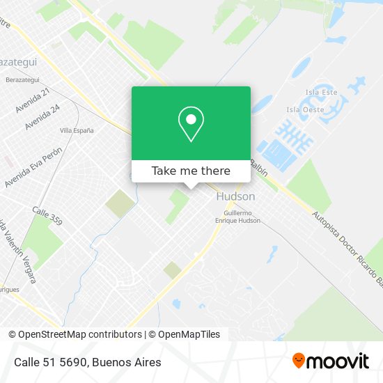 Calle 51 5690 map