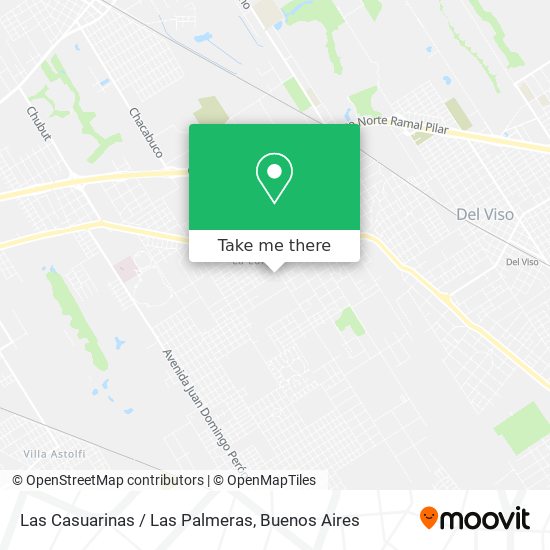 Las Casuarinas / Las Palmeras map