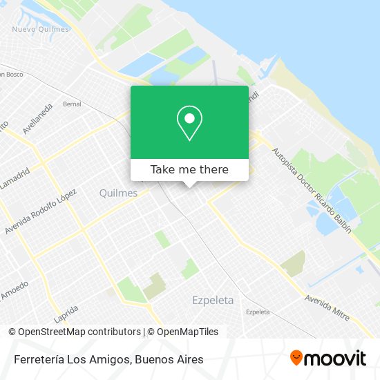 Ferretería Los Amigos map