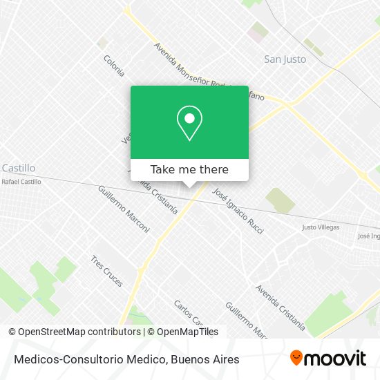 Medicos-Consultorio Medico map