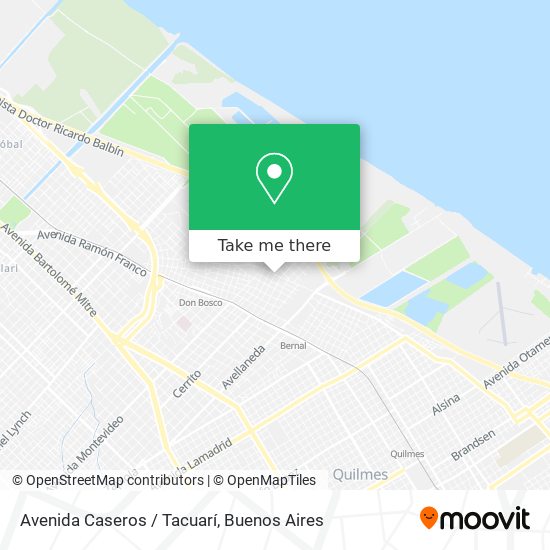 Avenida Caseros / Tacuarí map