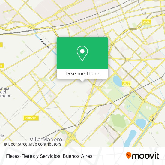 Fletes-Fletes y Servicios map