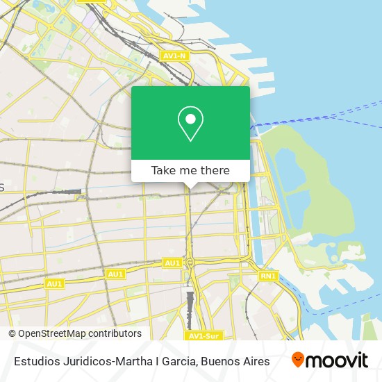 Estudios Juridicos-Martha I Garcia map