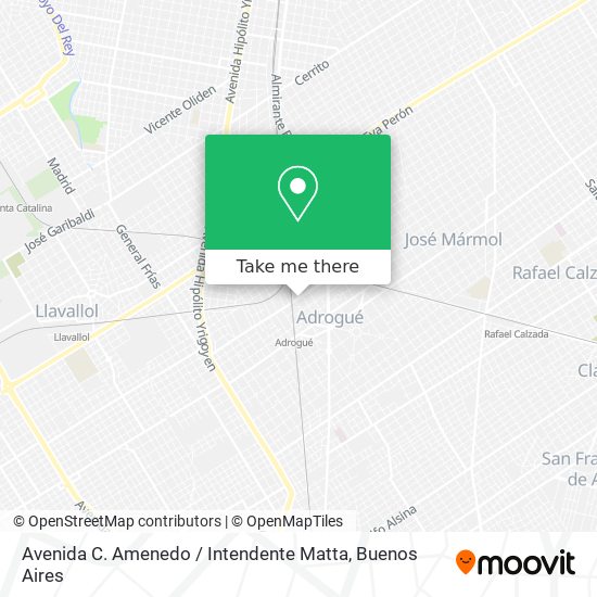 Avenida C. Amenedo / Intendente Matta map