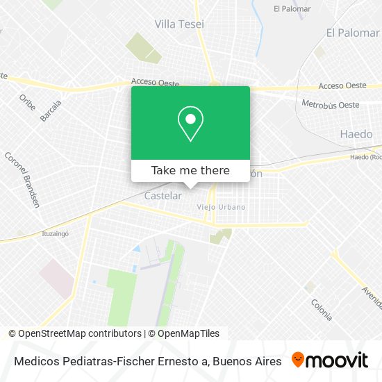 Mapa de Medicos Pediatras-Fischer Ernesto a