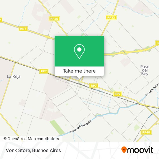 Vonk Store map