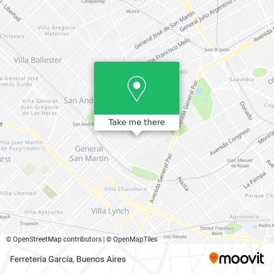 Ferretería García map