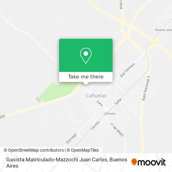 Gasista Matriculado-Mazzochi Juan Carlos map