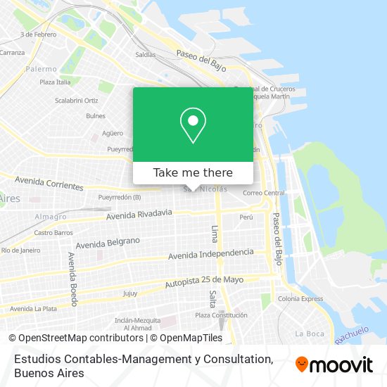 Estudios Contables-Management y Consultation map