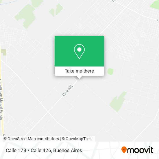 Calle 178 / Calle 426 map