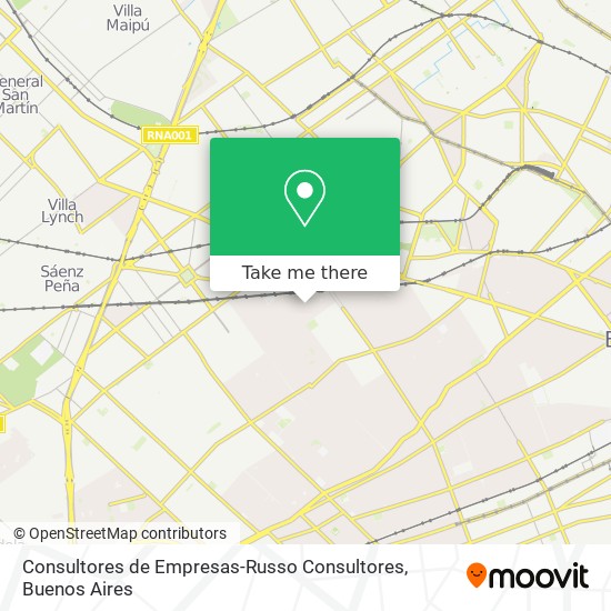 Consultores de Empresas-Russo Consultores map