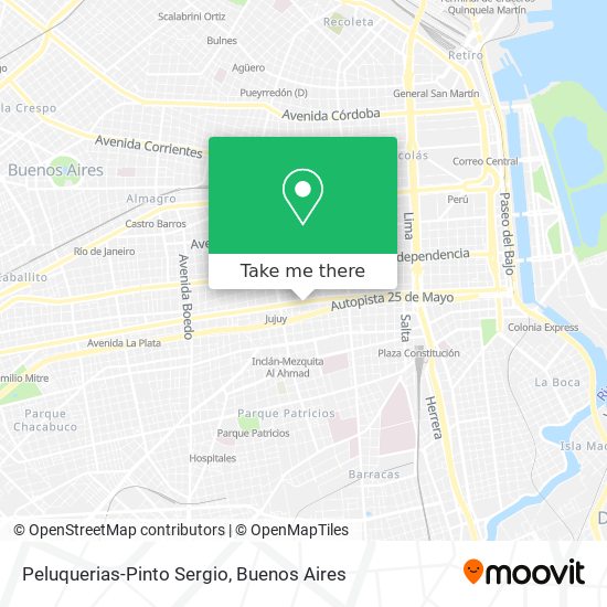 Peluquerias-Pinto Sergio map