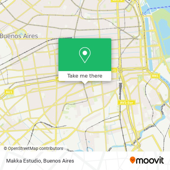 Makka Estudio map