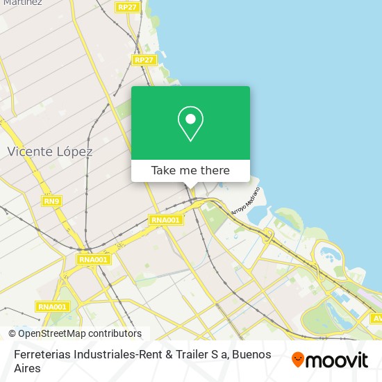 Ferreterias Industriales-Rent & Trailer S a map