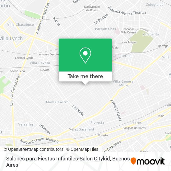 Salones para Fiestas Infantiles-Salon Citykid map