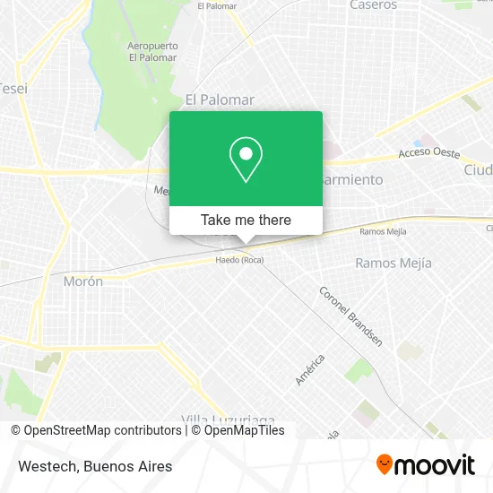 Westech map