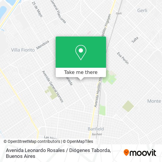 Avenida Leonardo Rosales / Diógenes Taborda map