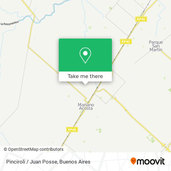 Mapa de Pinciroli / Juan Posse