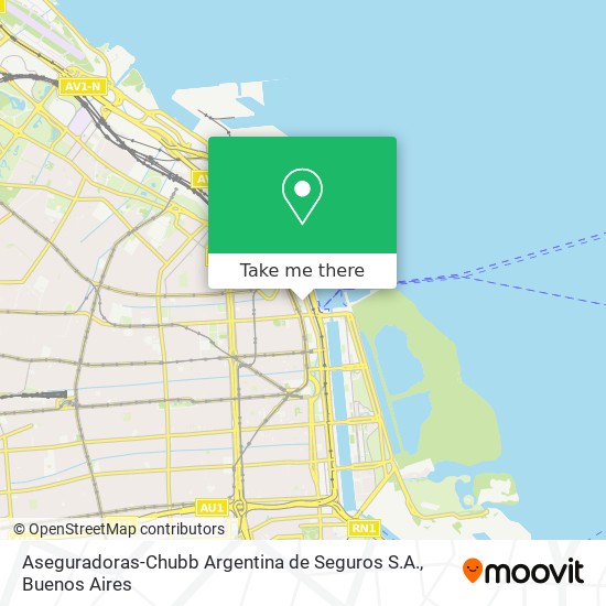 Mapa de Aseguradoras-Chubb Argentina de Seguros S.A.