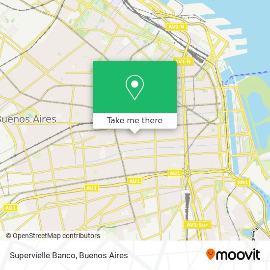 Supervíelle Banco map