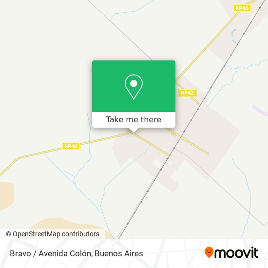 Bravo / Avenida Colón map