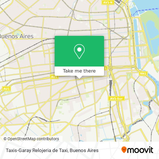 Taxis-Garay Relojeria de Taxi map