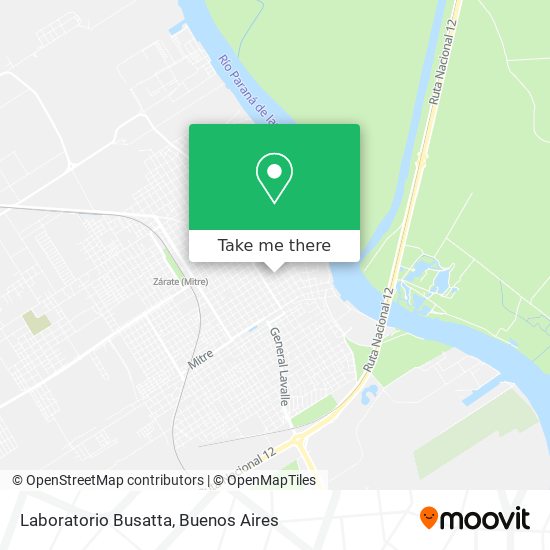 Laboratorio Busatta map