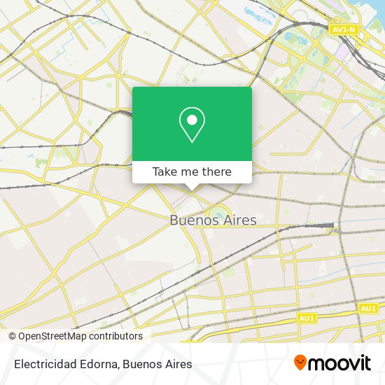 Electricidad Edorna map