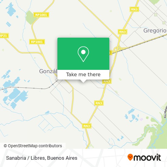 Sanabria / Libres map
