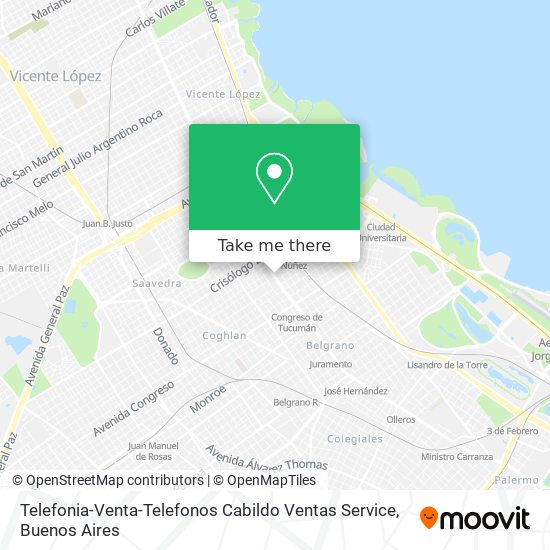 Telefonia-Venta-Telefonos Cabildo Ventas Service map