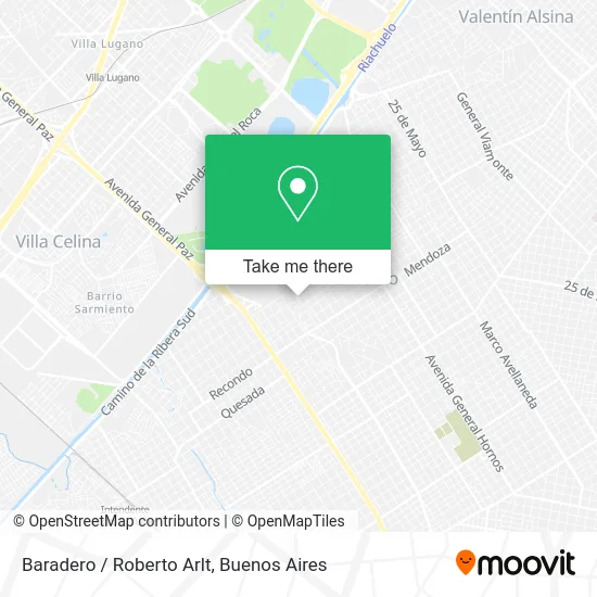 Baradero / Roberto Arlt map