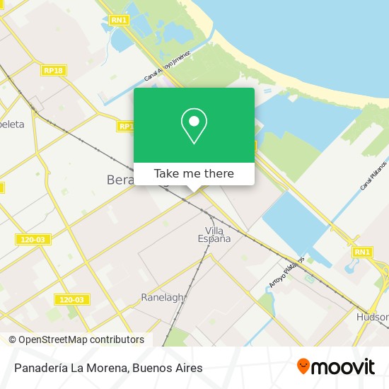 Panadería La Morena map