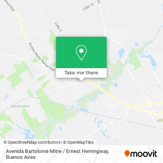 Mapa de Avenida Bartolomé Mitre / Ernest Hemingway