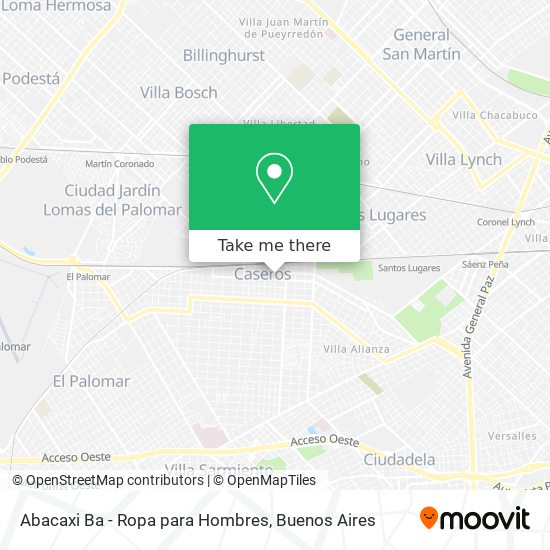 Abacaxi Ba - Ropa para Hombres map