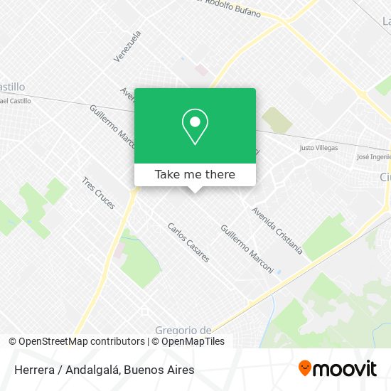 Herrera / Andalgalá map