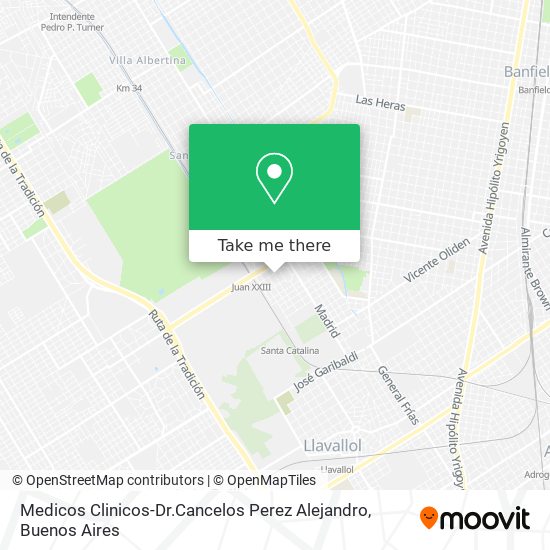 Medicos Clinicos-Dr.Cancelos Perez Alejandro map