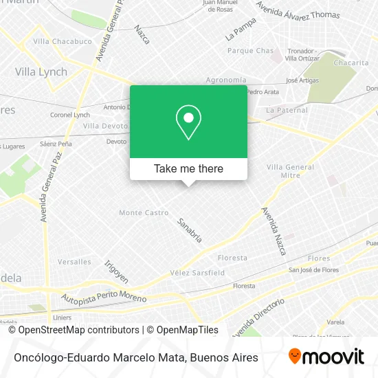 Mapa de Oncólogo-Eduardo Marcelo Mata