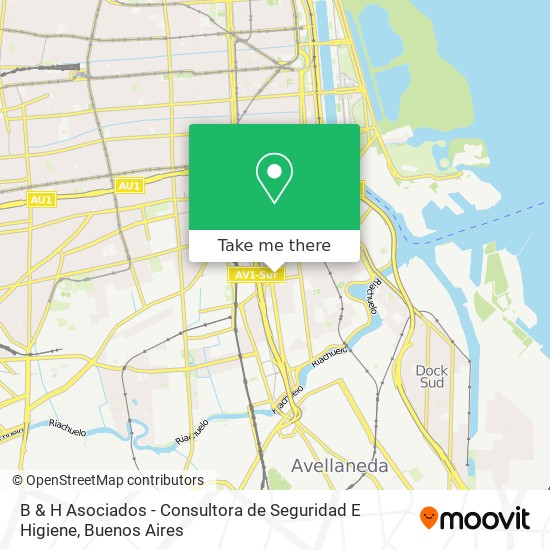 B & H Asociados - Consultora de Seguridad E Higiene map