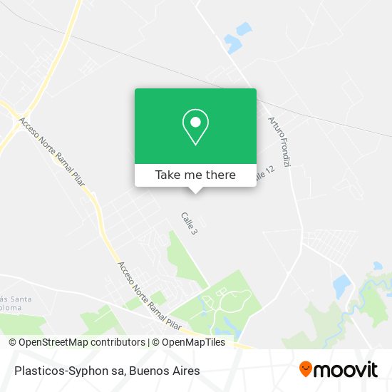 Mapa de Plasticos-Syphon sa