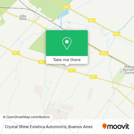 Mapa de Crystal Shine Estetica Automotriz