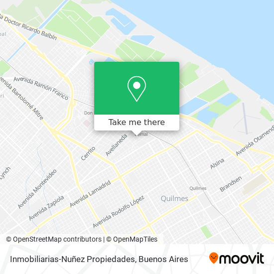 Inmobiliarias-Nuñez Propiedades map