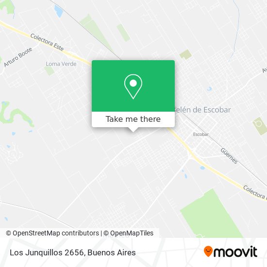 Mapa de Los Junquillos 2656
