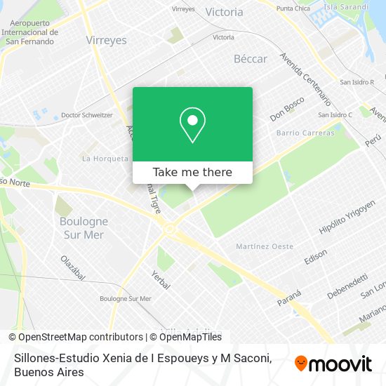 Sillones-Estudio Xenia de I Espoueys y M Saconi map